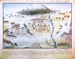 Battle of the Greeks at Karpenisi and Kaliakouda by Panagiotis Zographos